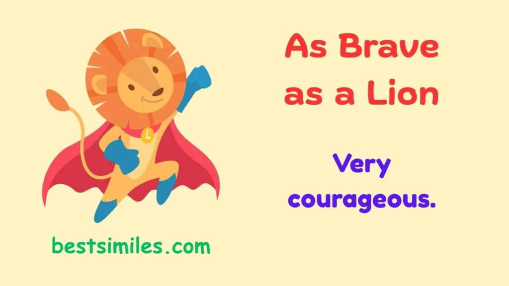 As Brave as a Lion