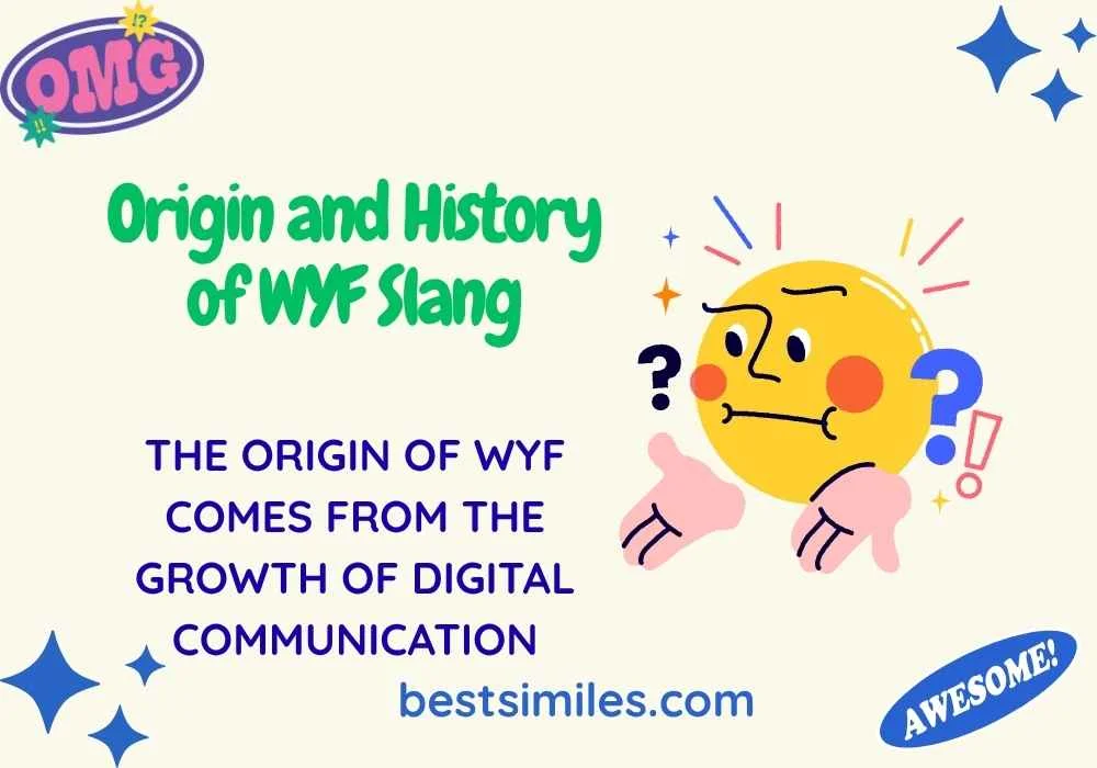Origin and History of WYF Slang