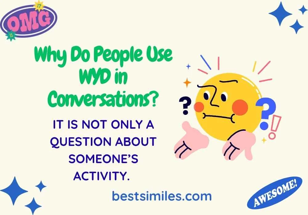 Why Do People Use WYD in Conversations?