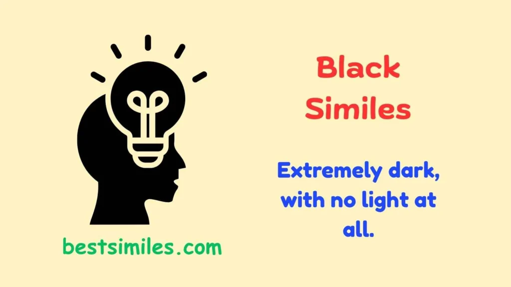 Black Similes
