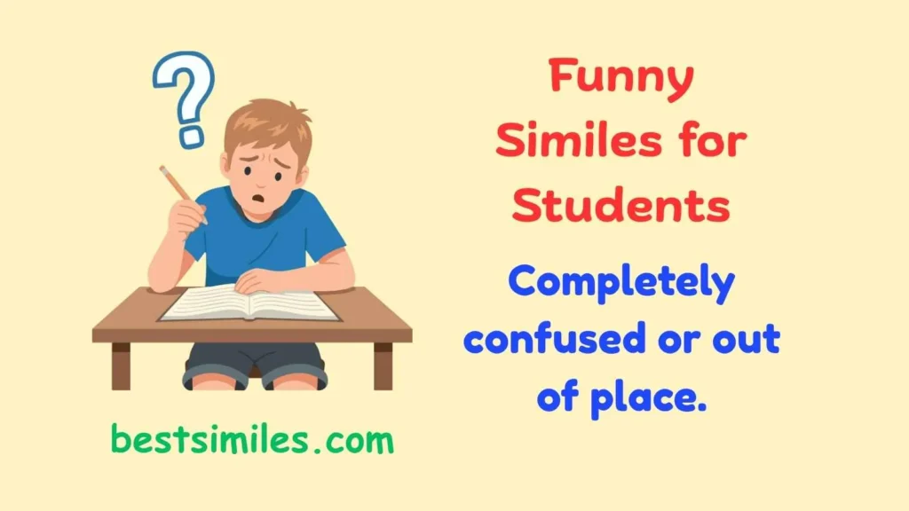 funny similes for students