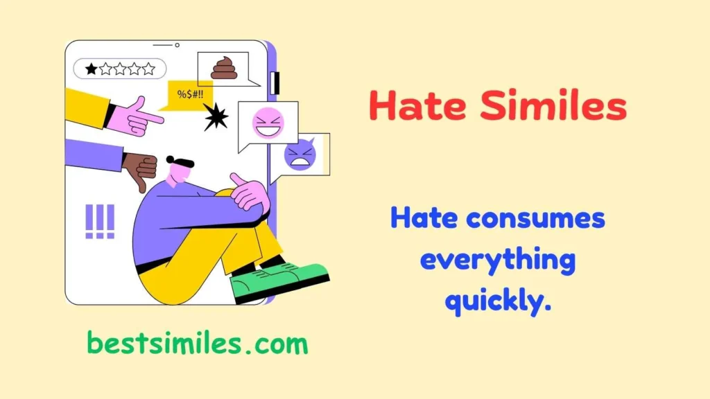 Hate Similes