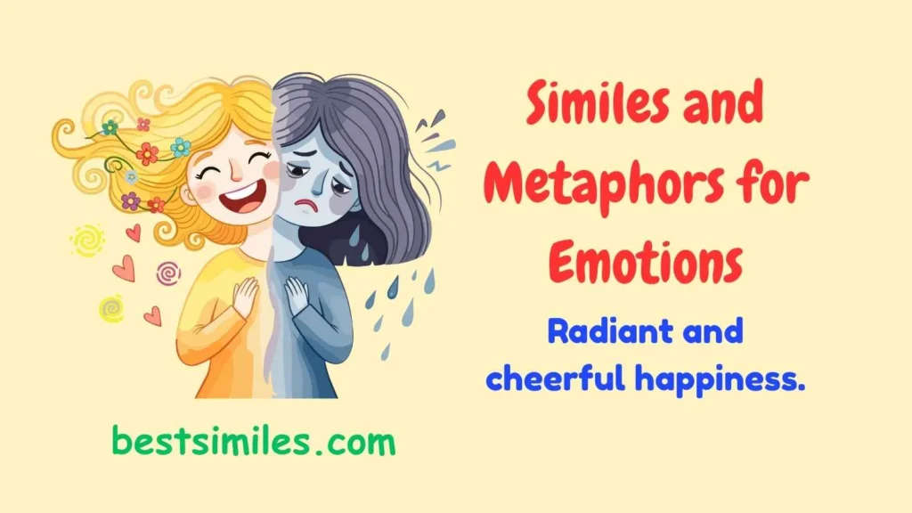 similes and metaphors for emotions