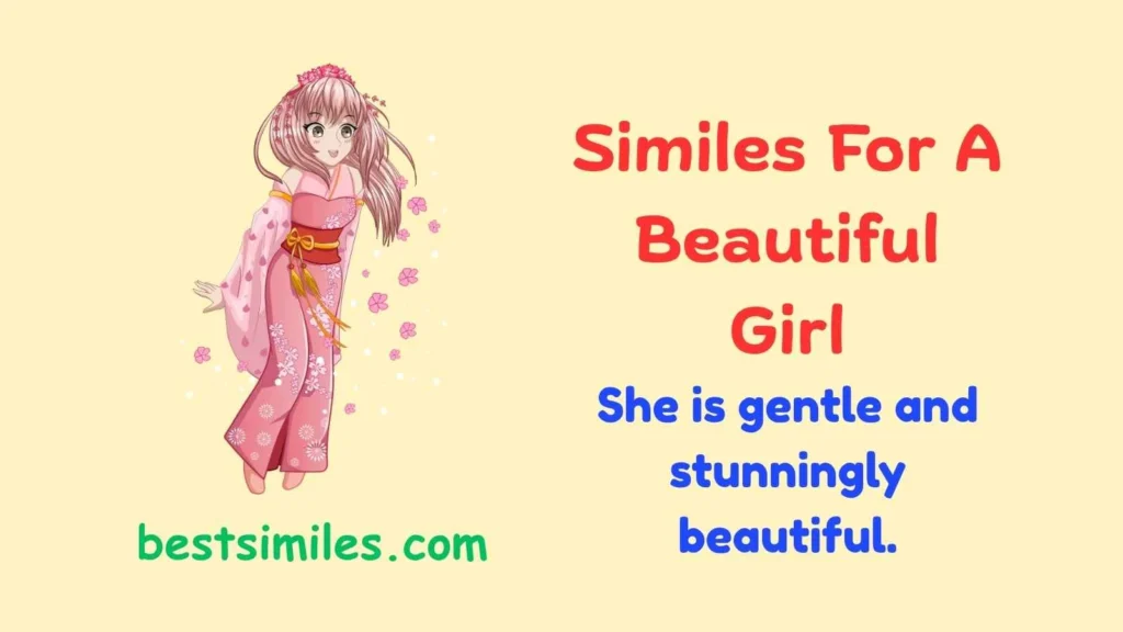 Similes For A Beautiful Girl