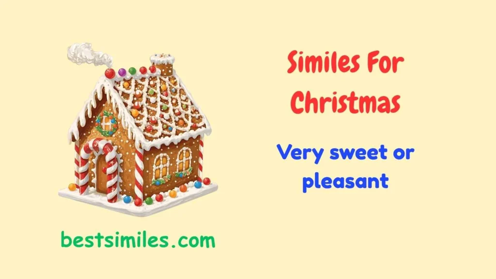 Similes For Christmas