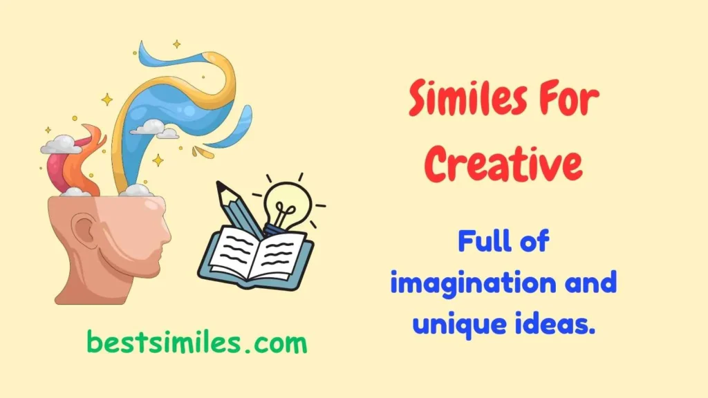 Similes For Creative