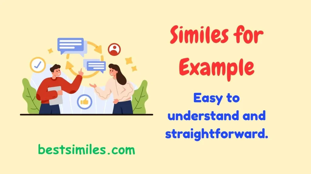 similes for example