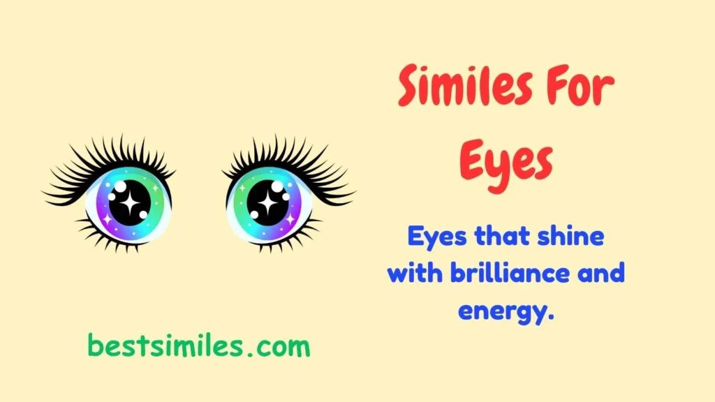 Similes For Eyes