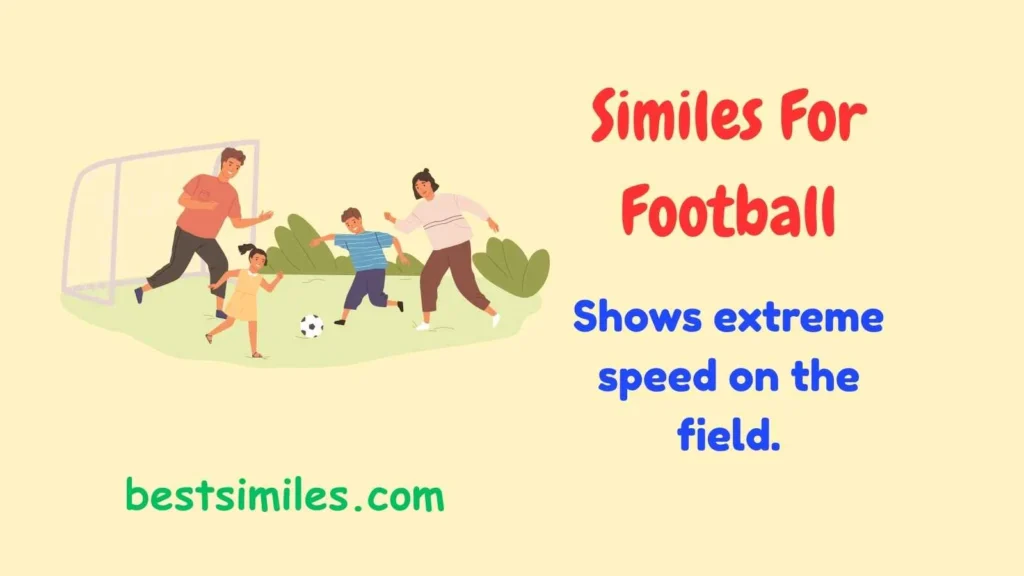 Similes For Football