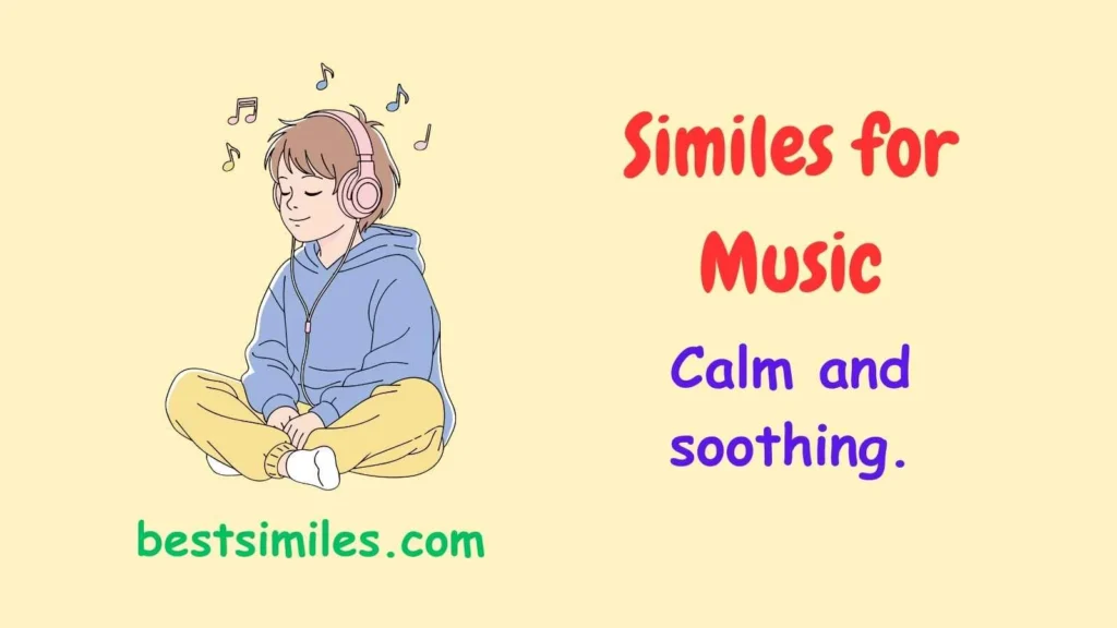 similes for music