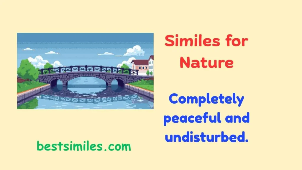 similes for nature