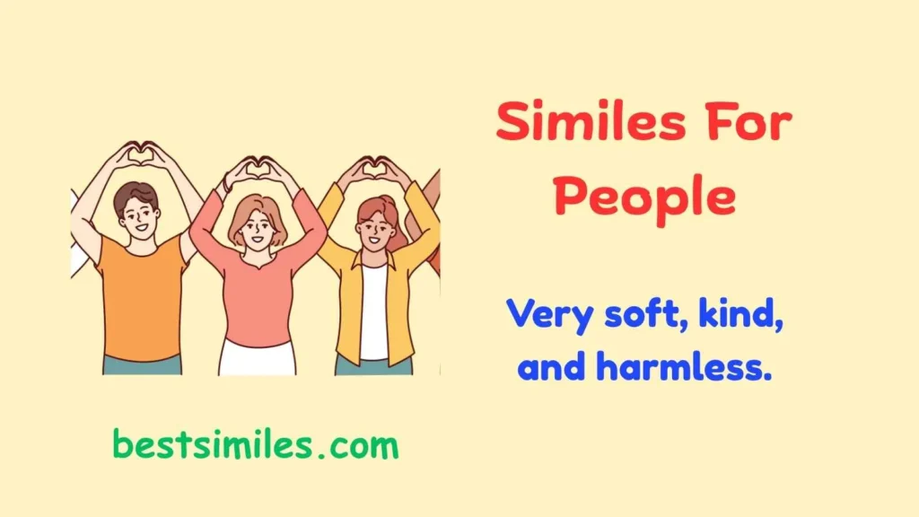 Similes For People