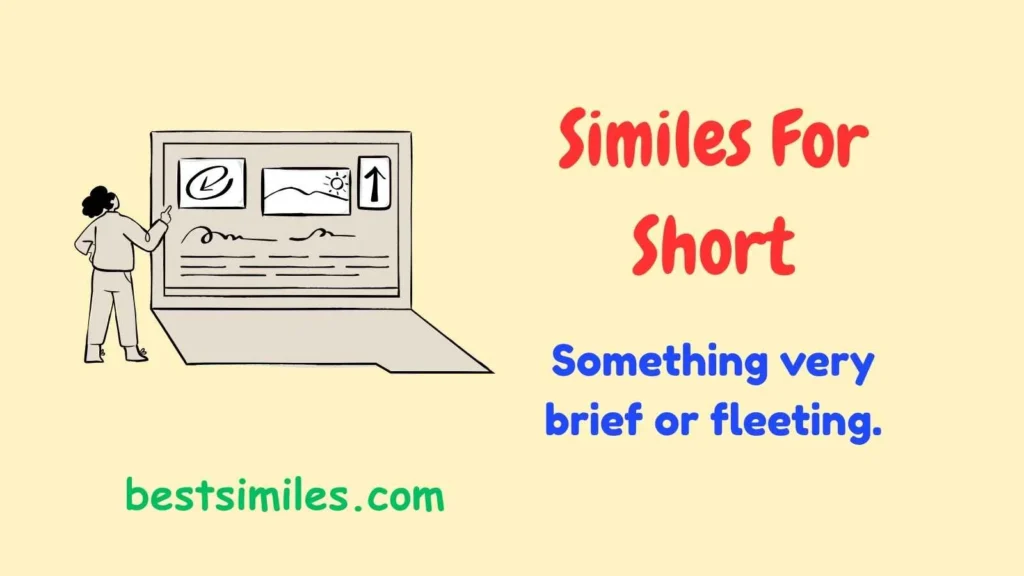 Similes For Short