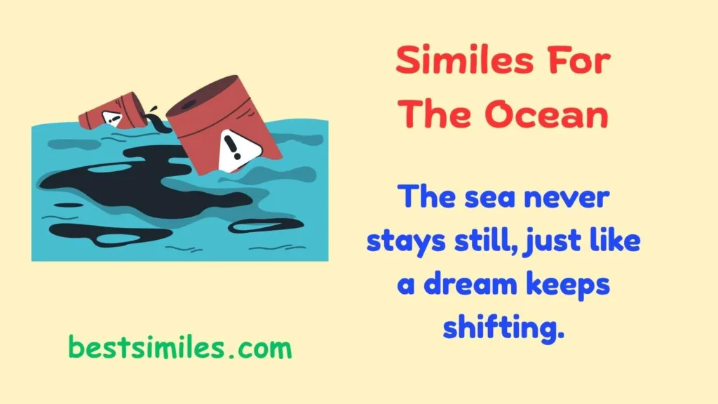 Similes For The Ocean