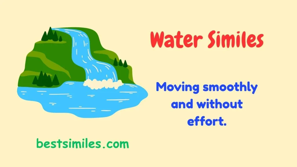water similes