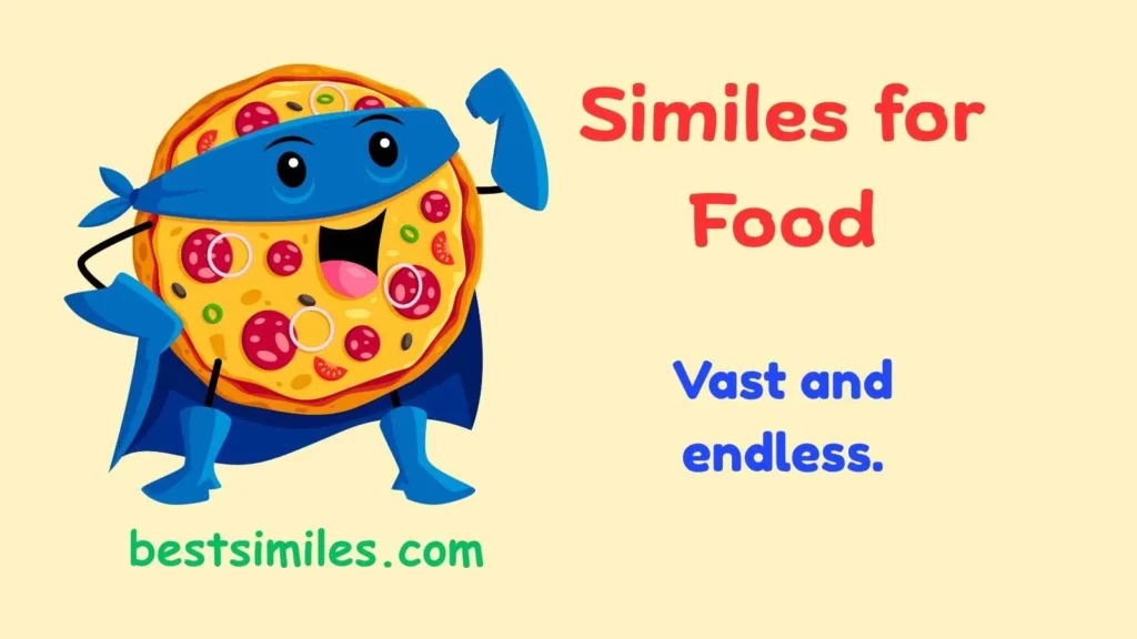 similes for food