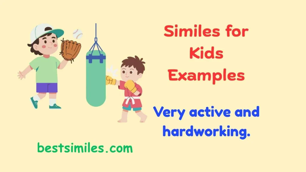 similes for kids examples