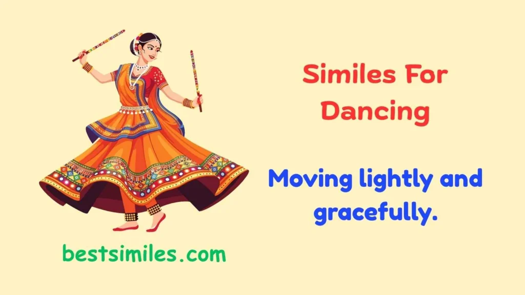 Similes For Dancing