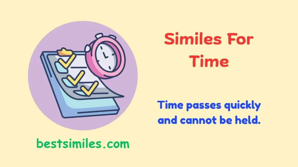 Similes For Time