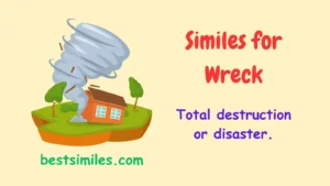Similes for Wreck