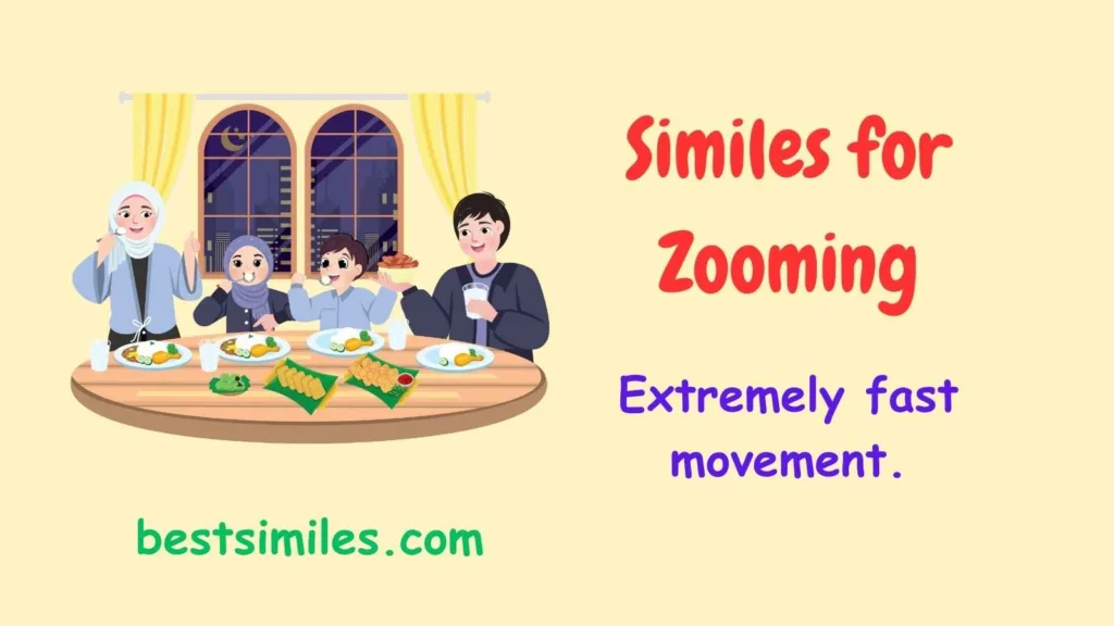 Similes for Zooming