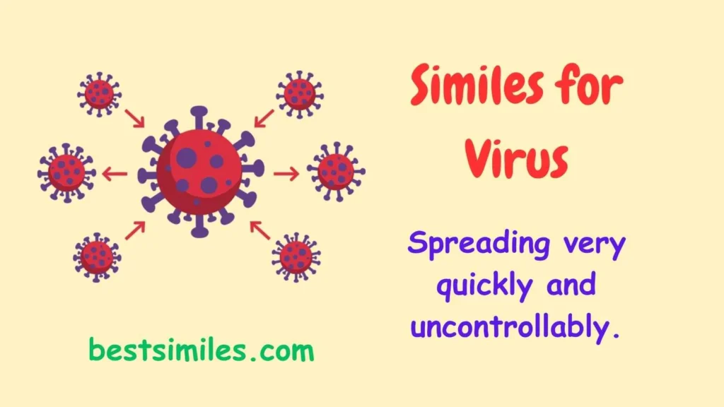 Similes for Virus