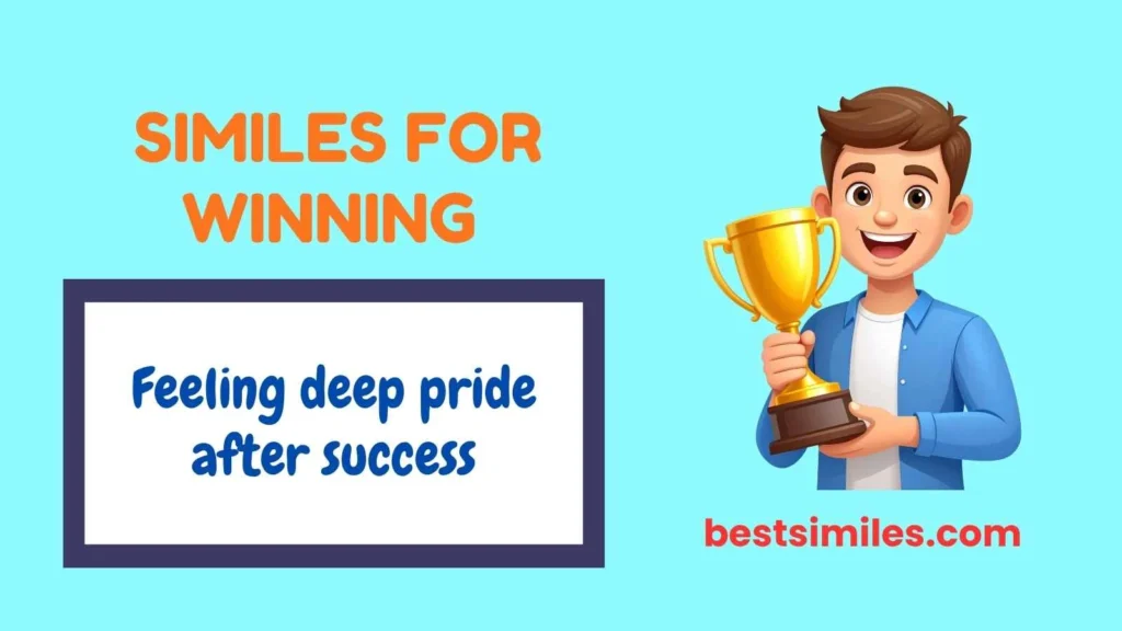 Similes for Winning