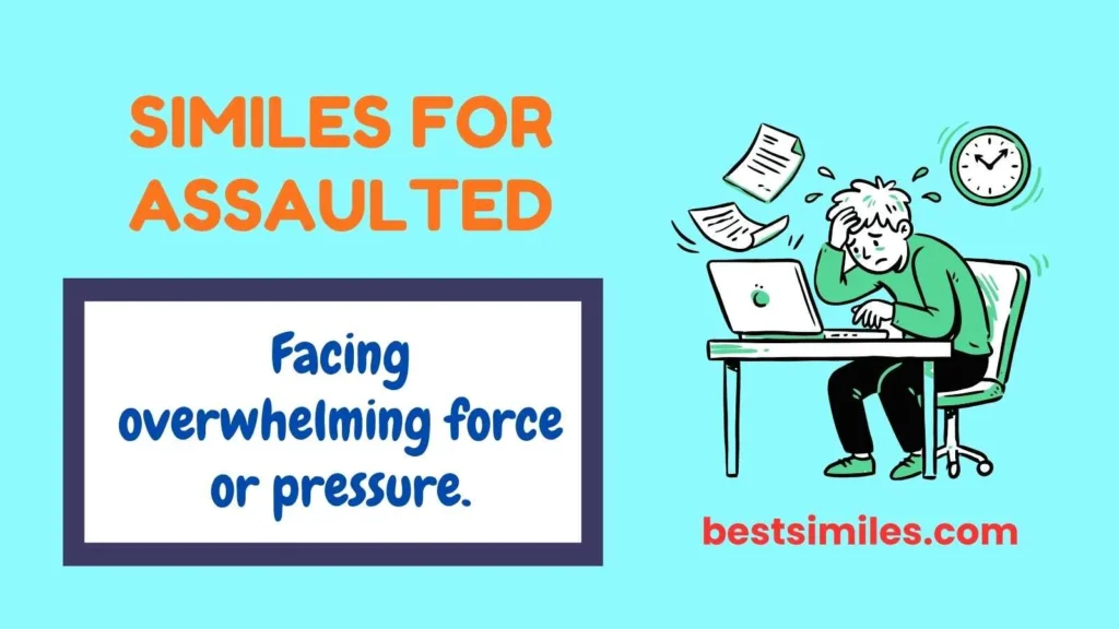 Similes for Assaulted