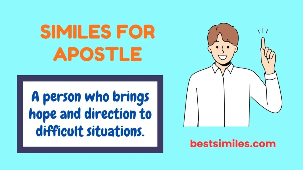 Similes for Apostle