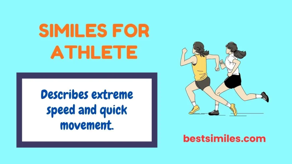 Similes for Athlete