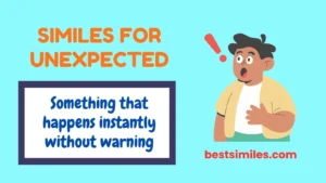 Similes for Unexpected