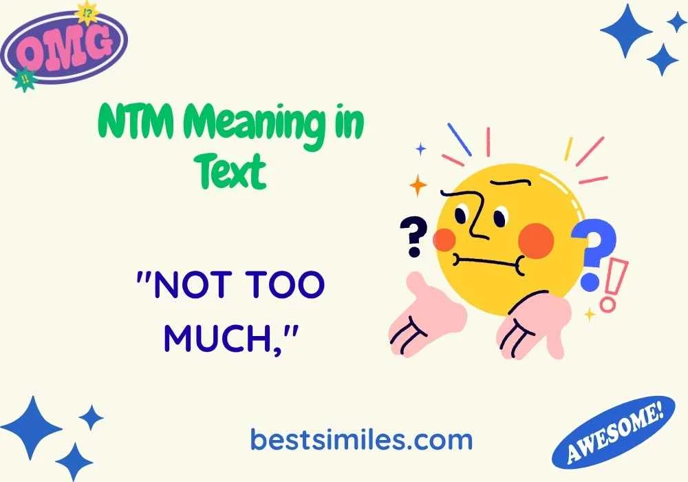 NTM Meaning in Text